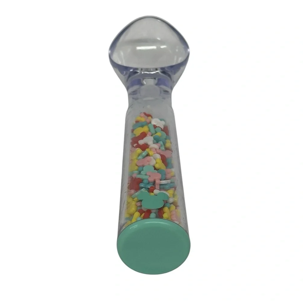Disney Parks Acrylic Confetti Ice Cream Scoop Mickey Mouse Pastel Colors 7.25